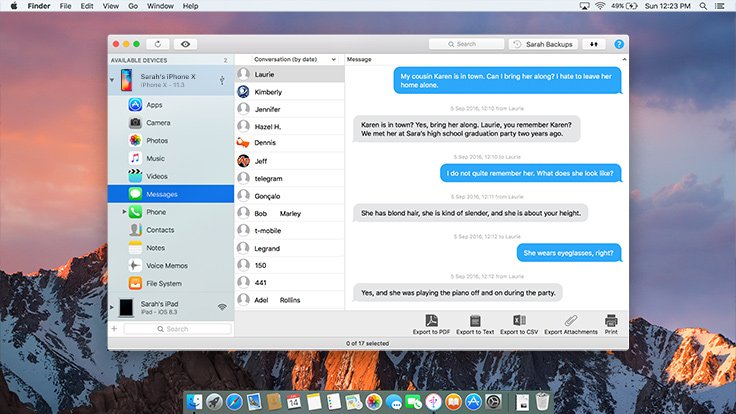 iphone text message backup software for mac